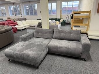 Sedací souprava rohová - el. rozkládací -NEPOUŽITÉ