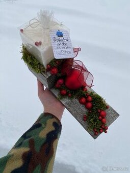Vánoční přírodní dekorace