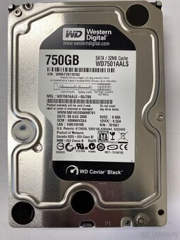 Western digital 750gb wd caviar black server - 3ks