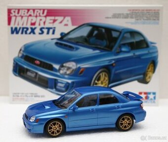SUBARU IMPREZA WRX STI (2001) - hotový model (1:24) - 1