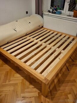 Postel masivni japonska bukova 180×200cm