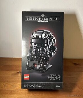 Nové LEGO Star Wars 75274 Helma pilota stíhačky TIE