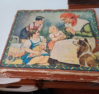 Starožitné obrázkové kostky