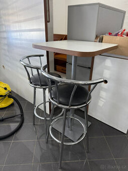 BAROVÉ ŽIDLE + STŮL