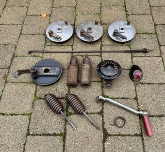 ČZ 125 150 C, Jawa perak - díly