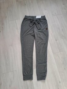 Nové stylové tepláky/kalhoty s mašlí, vel.M (L) - 1