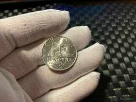 Stříbrná mince 50 Kčs Parník Bohemia 150. výročí - TOP STAV