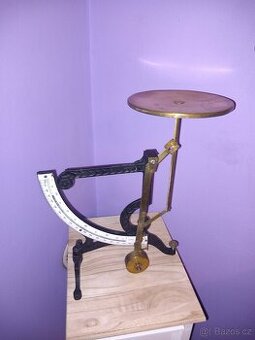 STARÉ VÁHY GRM D.R.G.M. 34 CM 2 KG