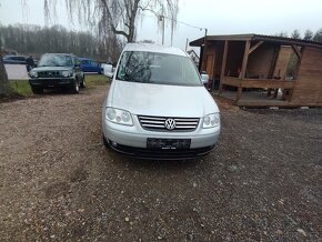 Volkswagen Caddy 1.9 TDi maxi klima tažné