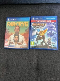 Prodám hry na PS4