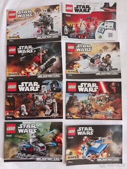 PRODÁM LEGO STAR WARS ORIGINAL NÁVODY - 1