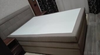 Postel boxspring 140x200 - BLANAŘ