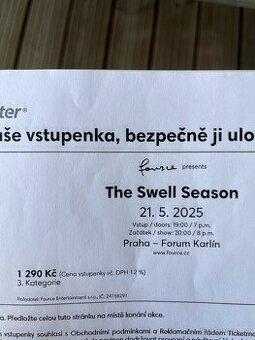 The Swell Season 21.5.2025