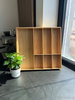 Organizér na příbory / Bambusový příborník IKEA