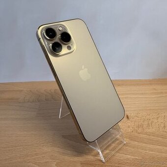 iPhone 13 Pro 256GB, zlatý, 100% baterie (12 měsíců záruka)