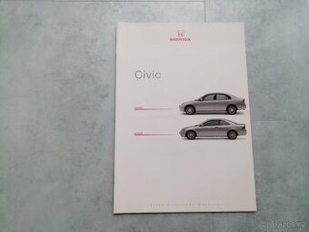 Honda Civic sedan, coupe 7g CZ katalog - doprava v ceně