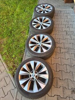 Alu kola CASSIOPEIA 18" ŠKODA SUPERB III Originál, 5x112 8J