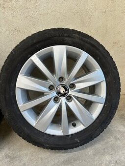 Alu kola škoda-VW 5x100 205/55 R16