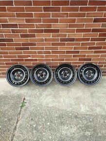 Sada plechových kol R15 5x112