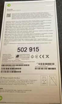 Apple iPhone 16e 128GB černé barvě