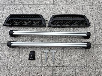 Prodam originalni pricniky+drzaky lyzi a snowboardu BMW E91