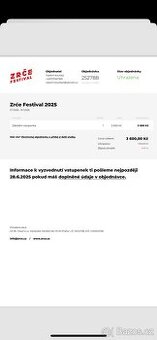 Zrče festival 1 vstupenka