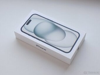 APPLE iPhone 15 128GB Black - ZÁRUKA - 100% BATERIE