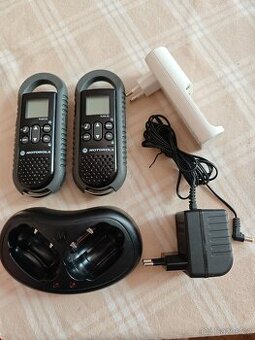2 ks vysílačky MOTOROLA TLKR T5 PMR446 (černošedá)