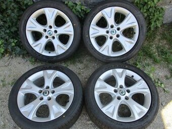Alu kola Škoda Pallas 5x112 R17 Pneu letní 225/45R17