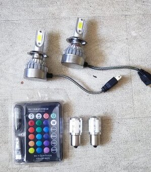 Led žárovky H7+P21+t10