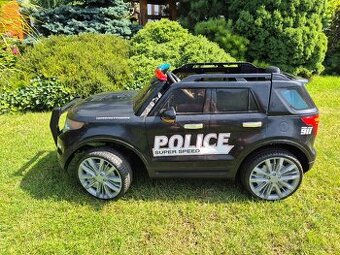 Dětské elektrické auto Policie