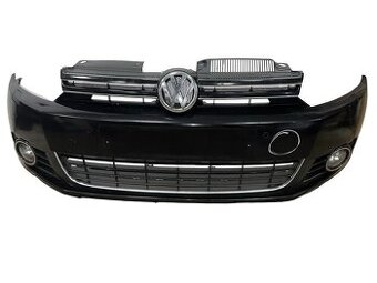 Přední nárazník černá metalíza LC9X VW Golf 6 hatchback 2009