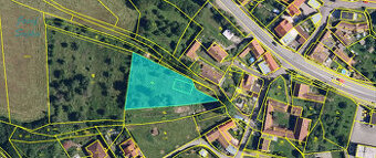 Prodej stavebního pozemku v obci Šebrov, 1956m2