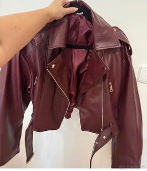 Dámská koženková bunda