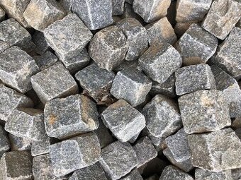 Žulové kostky 10 x 10 cm