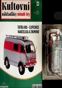 Tatra 805 Expedice Hanzelka -Zikmund 1:43 Kultovní náklaďáky