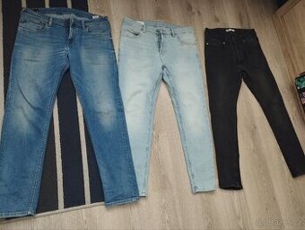 Pánské džíny Zara a Pepe Jeans