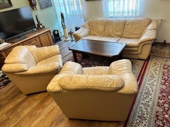 KOŽENÁ SEDACÍ SOUPRAVA