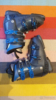 Dětské lyžáky WEDZE 500 24-24,5 Barva: MODRÁ