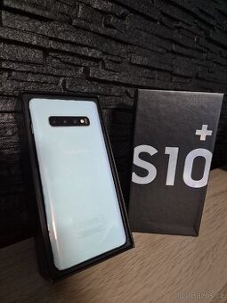 Samsung Galaxy S10+ (Plus)| bílý| + 4x Ochranný kryt