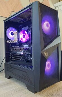 Herní Počítač- RX 6700 XT Ryzen 5 5500 32GB RAM