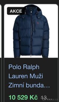 Zimní bunda Ralph Lauren (L-XL)
