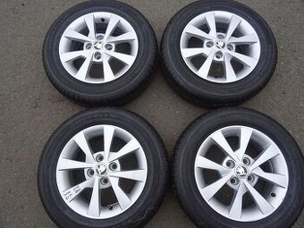 Alu disky Škoda Citigo, 14", 5x112,ET 35, letní sada