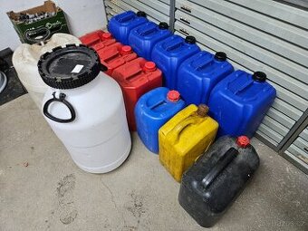 nadoby sudy barely kanystry