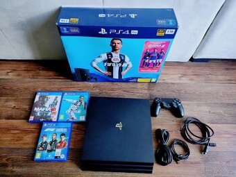 Playstation 4 PRO 1TB + 3 hry