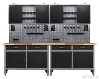 Dílenský ponk - pracovní stůl 240 cm