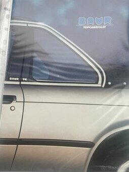 BMW e30 cabrio TC Baur katalog