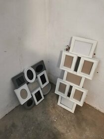 Prodám fotorámečky na zeď sou plastové a zasklené..