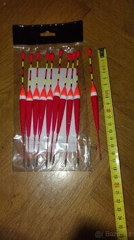Sada 10 ks Rybářských Splávků (17 cm, 0,8 g)