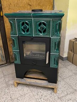 Krbová kachlová kamna - 9 kW